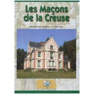 Bulletin de liaison N° 20 - juin 2016 (parution février 2019)