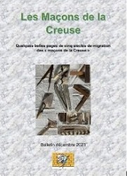 Bulletin annuel 2023 : quelques nouvelles pages de l'histoire des "maçons de la Creuse"
